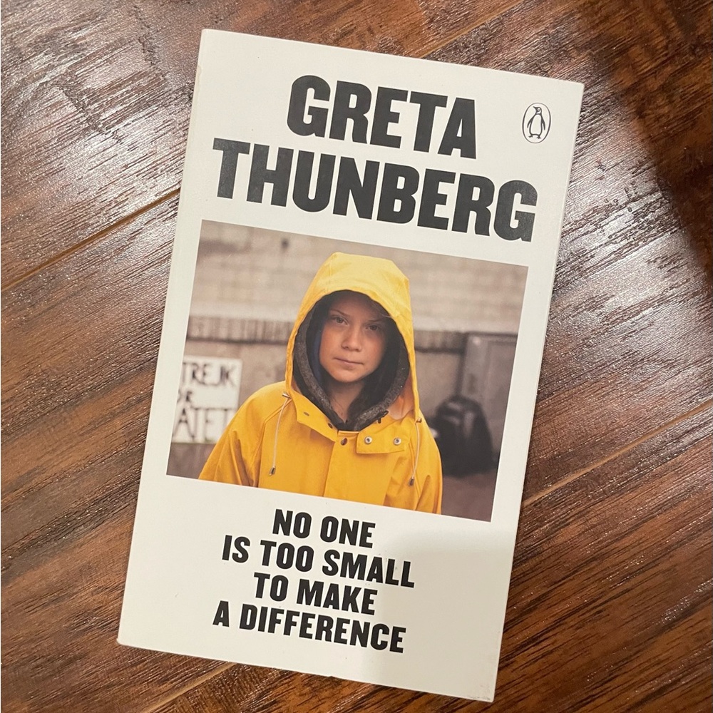 Greta Thunberg Autobiography Book No One Is Too Small to Make a Difference